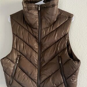BuffBunny Brown Quilted Vest